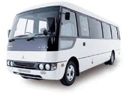 flybus minibus hire fleet 24 seater rosa minibus